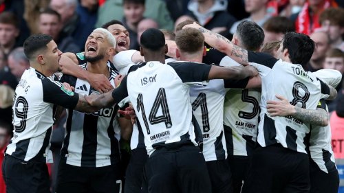 Erster nationaler Titel seit 70 Jahren: Newcastle holt gegen Liverpool den Ligapokal