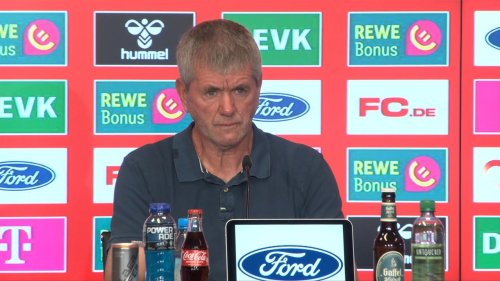 Lemperle-Diskussion: Köln-Trainer Funkel - "Wollen alle aufsteigen"