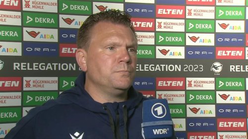 Nach Abstieg: Arminia-Trainer Koschinat: "Wir waren eben nicht besser"