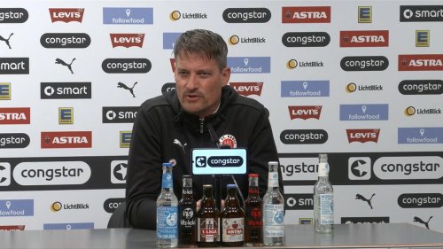 Selbstbewusst gegen Leverkusen: St. Paulis Trainer Blessin - "Können Punkte holen"