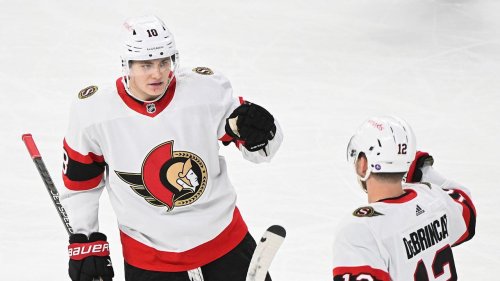 Eishockey in der NHL: Tim Stützle überragt bei Senators-Sieg