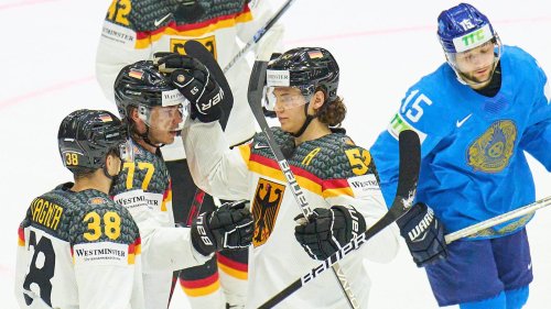 Eishockey-WM: DEB-Team bejubelt gegen Kasachstan fünften Sieg in Serie