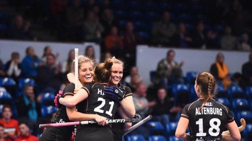Hockey: DHB-Damen vorzeitig im Finale der Hallen-EM in Hamburg