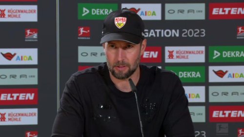 Nach Sieg gegen den HSV : VfB-Trainer Hoeneß - "Nicht zu gierig werden"