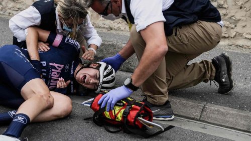 Nach Unfall bei Frauen-Tour : Bruch im Hinterkopf: Süßemilch doch schwerer verletzt