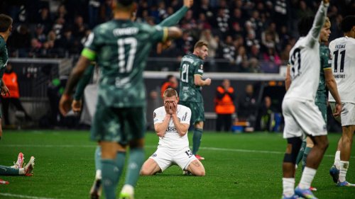 Aus in der Europa League: Eintracht Frankfurt zurück auf dem Boden der Tatsachen