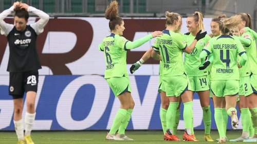 Frauen-Bundesliga: Wolfsburg demontiert im Spitzenspiel Frankfurt