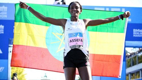 Marathon in der Hauptstadt: Äthiopierin Assefa läuft Weltrekord in Berlin