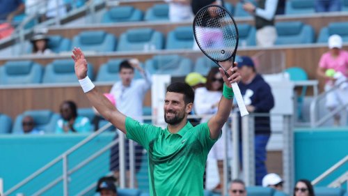 ATP-Turnier in Miami: Djokovic kann doch noch gewinnen