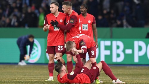 Partien angesetzt: DFB-Pokal - Halbfinale mit Kaiserslautern live im Ersten