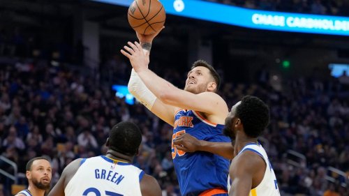 Basketball in der NBA: Knicks setzen Serie bei Warriors fort