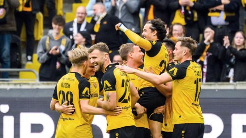 Fußball | 3. Liga: Dynamo siegt gegen Unterhaching und ist trotzdem nicht Meister