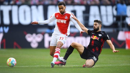 Punkteteilung in der Bundesliga : Leipzig lässt in Köln Punkte liegen