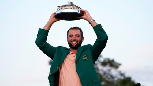 Golf-Masters in Augusta: Scheffler holt sich den Masters-Sieg