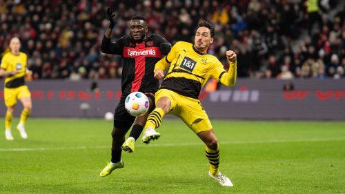 Remis im Spitzenspiel: Boniface rettet Leverkusener Serie gegen Dortmund