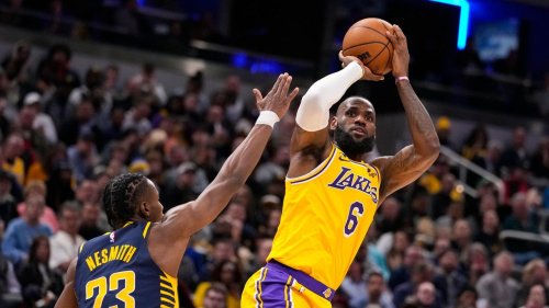 NBA: Lakers und James gewinnen bei Pacers, Rekord rückt näher