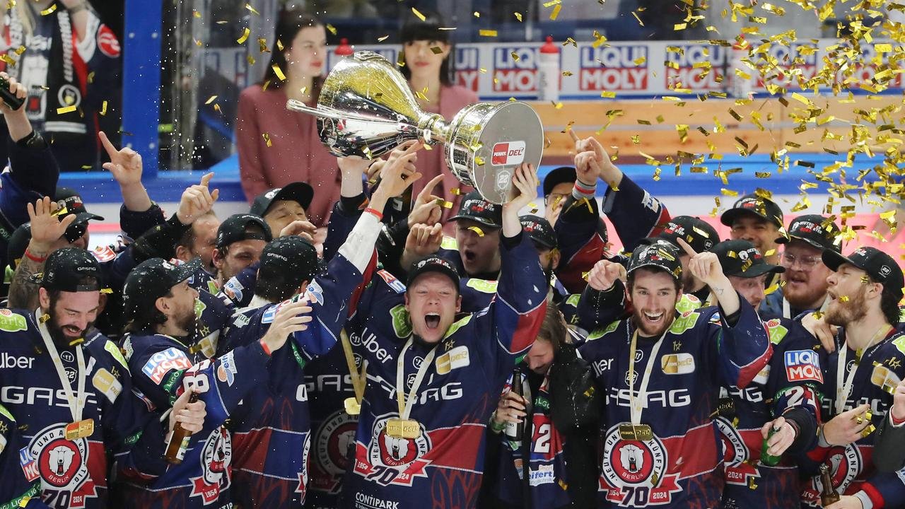 Berlin eine Nummer zu groß für die Kölner: Eisbären überrollen Haie und sichern sich den Meistertitel