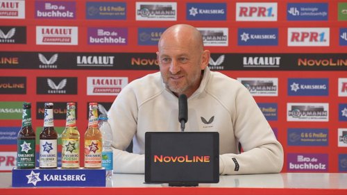 Neuer FCK-Trainer vor Debüt : Lieberknecht - "Der Teufel-Smiley ist oft vorgekommen"