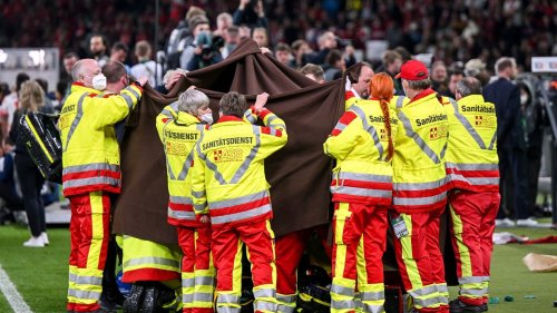 Medizinischer Notfall vor Siegerehrung nach DFB-Pokalfinale