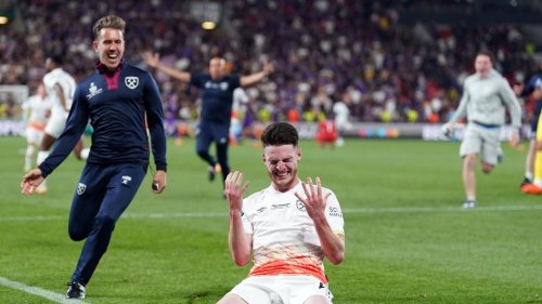 Fußball-Europapokal: Declan Rice lässt Zukunft nach Conference-League-Sieg offen