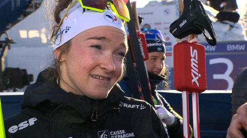 Preuß verliert Gelbes Trikot: Biathletin Jeanmonnot - "Ich liebe es, gegen sie zu kämpfen"