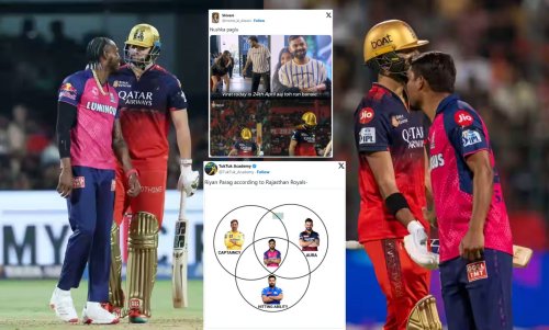 "So umpire got Payment from RCB ?"- Top 10 funny memes as RCB reach 205/5 in IPL 2025 clash vs RR in Bengaluru