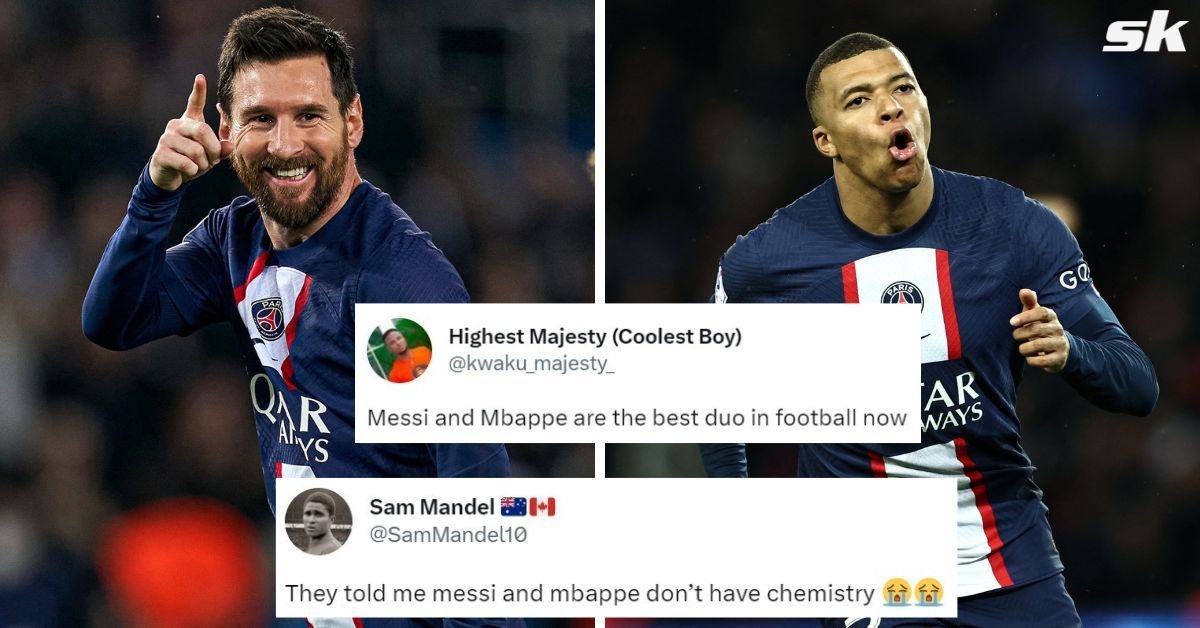 Best duo in football”, “League title wrapped up” – Twitter explodes as  Lionel Messi and Kylian Mbappe make history in 3-1 PSG win over Lens |  Flipboard