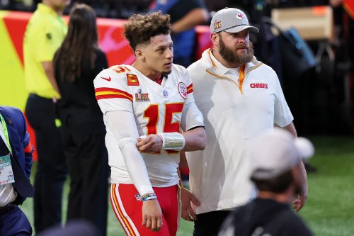 "The O-Line is absolutely in flux" - Colin Cowherd predicts Patrick Mahomes' Chiefs to regress after lack of free agency moves