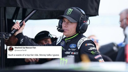 “Money talks I guess”: Fans react as Riley Herbst officially joins Denny Hamlin-Michael Jordan’s 23XI Racing