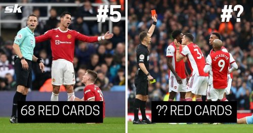 5 teams with the most red cards in Premier League history (May 2022)