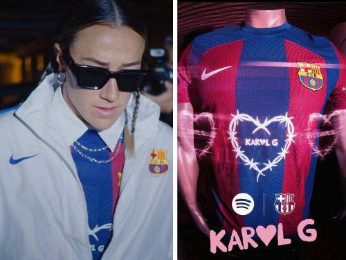 “We don’t need models because we already have our players”: Fans excited as FC Barcelona teams up with Karol G and Spotify