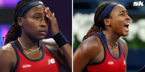 "Call her! Can you not cut me off for 2 seconds?" - Coco Gauff fights back tears as she engages in heated confrontation with chair umpire after controversial call in Dubai 3R