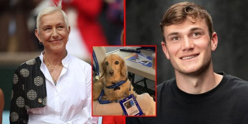 Martina Navratilova catches up with Jack Draper at Indian Wells, shares adorable glimpse of Brit bonding with her dog Lulu