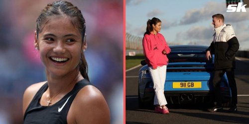In Pictures: Porsche ambassador Emma Raducanu hits the racetrack at