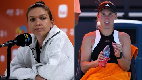 "Old WTA gen bringing the cattiness back" "Entitled attitude is quite something" - Fans appalled at Simona Halep's 'cocky' jibe at Caroline Wozniacki
