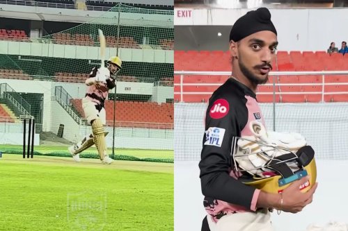 “The world is not ready yet” - Arshdeep Singh smashes big hits in PBKS nets ahead of IPL 2025 [Watch]