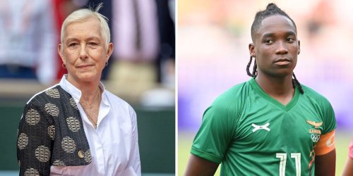 Martina Navratilova furious after Zambia's Barbra Banda, despite reportedly failing gender verification test, wins BBC Women's Footballer of the Year