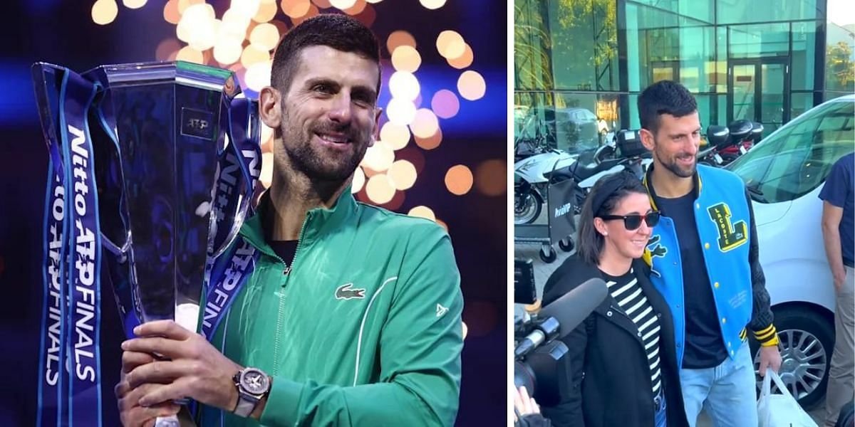 Watch: Novak Djokovic arrives in Malaga for Davis Cup Finals a day after winning ATP Finals in Turin