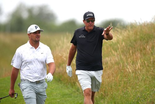 "That's very sexy": Phil Mickelson reacts to Bryson DeChambeau's insane feat