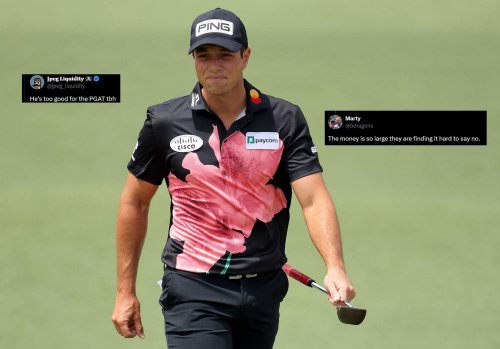 "The money is so large" "Talent flows to LIV" - Fans react to reports of Viktor Hovland being LIV Golf’s next big target