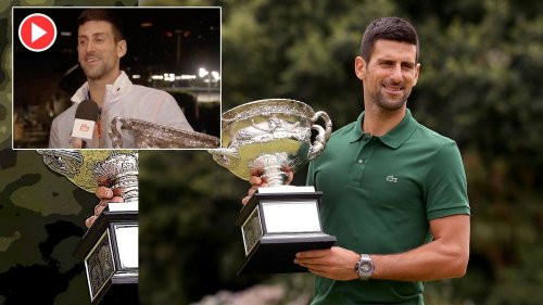 Watch: Novak Djokovic flaunts his singing skills, recreates famous Argentina song from FIFA World Cup after Australian Open win
