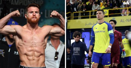 Canelo Alvarez boasts about 'most famous' Cristiano Ronaldo's contact on his cell phone