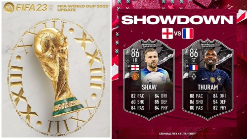 FIFA 23 leaks reveal that Luke Shaw and Marcus Thuram will be arriving as latest Showdown SBC in Ultimate Team