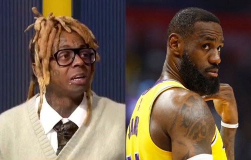 Lil Wayne abandon plans to visit Lakers game after being humiliated by LA security: "LeBron's humility level iss through roof"