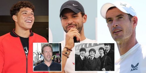 From The Beatles to Coldplay: Andy Murray, Ben Shelton, Grigor Dimitrov and others name their greatest musicians of all time
