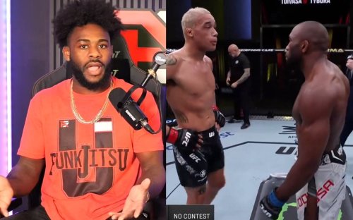 "It's a catch 22" - Aljamain Sterling gets into debate with fans over controversial eye-poke between Bryan Battle and Ange Loosa