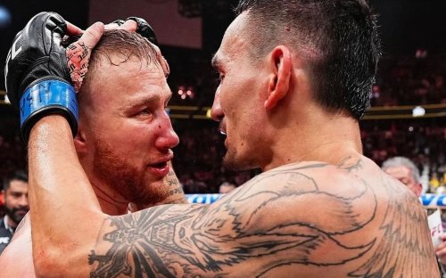 Max Holloway reveals Justin Gaethje had "the craziest look in his eyes" during UFC 300 clash in post-fight reaction