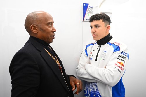 Artist shares a beautiful recreation of the moment when Lewis Hamilton's father Anthony Hamilton comforted Isack Hadjar