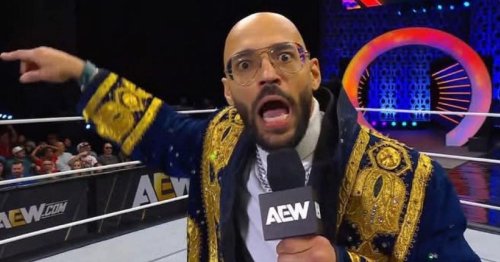 WWE 2K25 clip gets Ricochet's attention, AEW star leaves a disrespectful comment