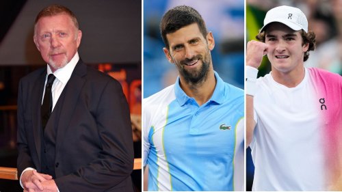 Boris Becker drops 4-word reaction to Novak Djokovic making his feelings known about Joao Fonseca